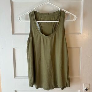 Lululemon olive green tank top